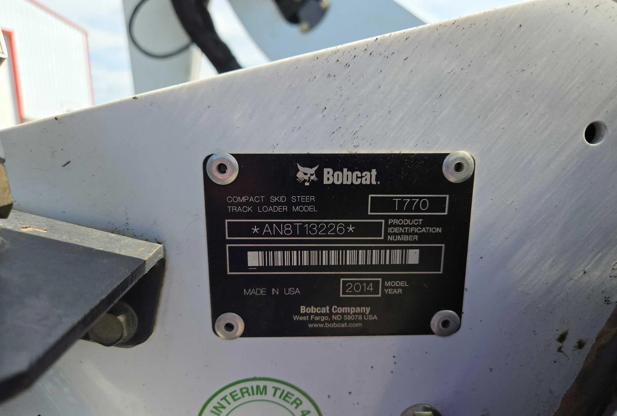 2014 Bobcat T770