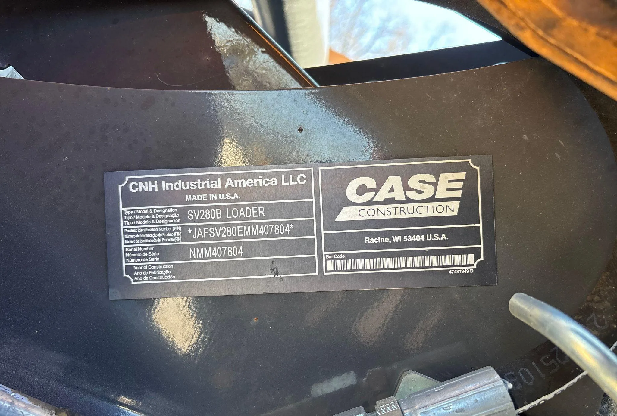 2021 Case IH SV280B