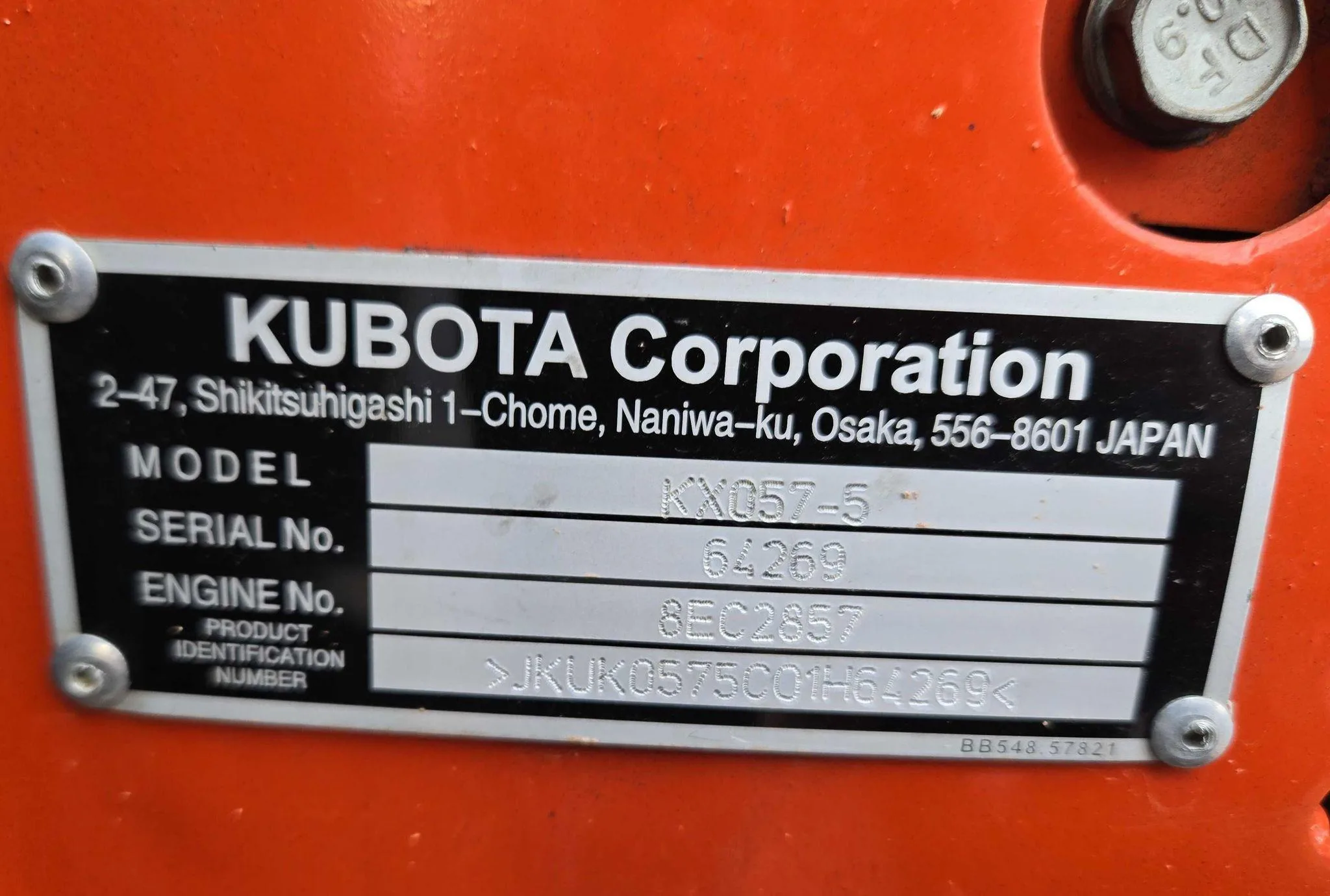 Kubota KX057-5
